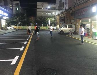 觀瀾創(chuàng)新華庭劃線(xiàn)工程