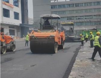 龍崗云力中心瀝青路面項(xiàng)目