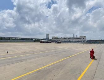 揭陽石油化工廠路面標線工程